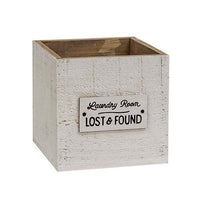 Lost & Found Laundry Room Bin - The Fox Decor