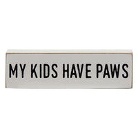 We're Dog People Thin Mini Block 3 Asstd - The Fox Decor