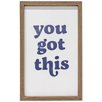 You Got This Framed Sign - The Fox Decor