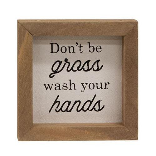 Live Laugh Poop Mini Sign 3 Asstd - The Fox Decor