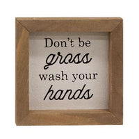 Live Laugh Poop Mini Sign 3 Asstd - The Fox Decor