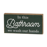 Wash Your Worries Away Block 3 Asstd - The Fox Decor