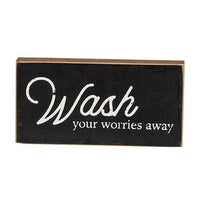 Wash Your Worries Away Block 3 Asstd - The Fox Decor