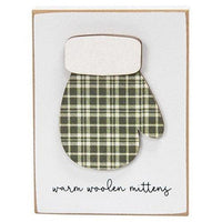 Warm Woolen Mittens Block - The Fox Decor