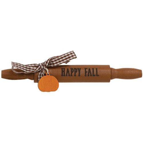 Happy Fall Wooden Rolling Pin - The Fox Decor