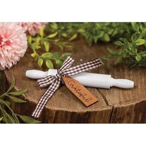 Grateful Wooden Rolling Pin - The Fox Decor