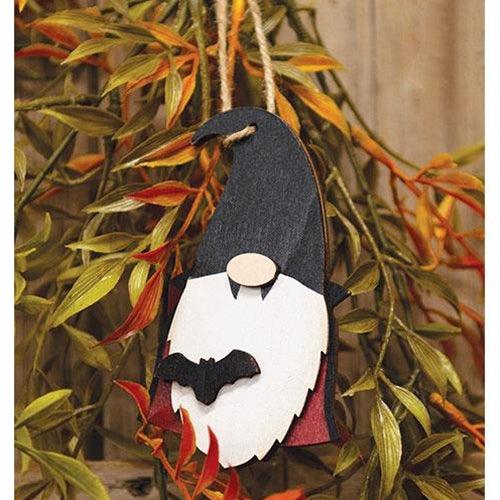 Vampire Gnome Wooden Ornament - The Fox Decor