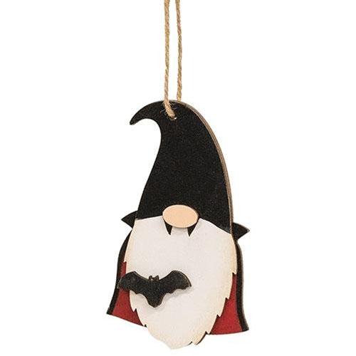 Vampire Gnome Wooden Ornament - The Fox Decor