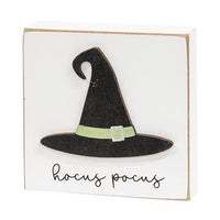 Hocus Pocus Witch Hat Block - The Fox Decor