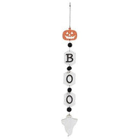 Boo Jack & Ghost Wooden Tag Garland - The Fox Decor