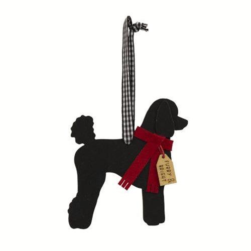 Furry & Bright Poodle Ornament - The Fox Decor