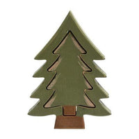 2 Set Wooden Christmas Tree Cutout Set - The Fox Decor
