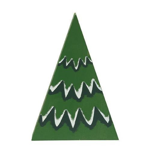 2 Set Chunky Snowy Christmas Trees - The Fox Decor