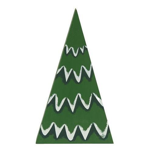 2 Set Chunky Snowy Christmas Trees - The Fox Decor