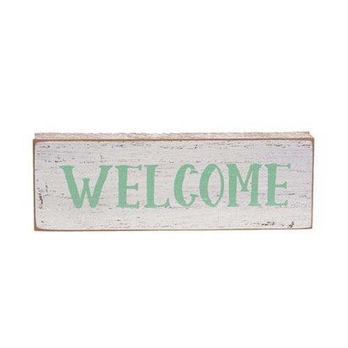 3 Set Welcome Spring Blocks w Flower Truck - The Fox Decor