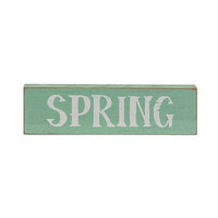 3 Set Welcome Spring Blocks w Flower Truck - The Fox Decor