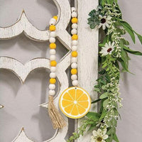 Lemon Slice Bead Garland - The Fox Decor