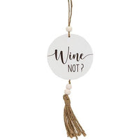 Beaded Wine Ornament 3 Asstd - The Fox Decor