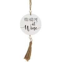 Beaded Wine Ornament 3 Asstd - The Fox Decor