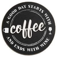 A Good Day Round Easel Sign - The Fox Decor
