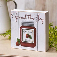 Spread the Joy Box Sign - The Fox Decor