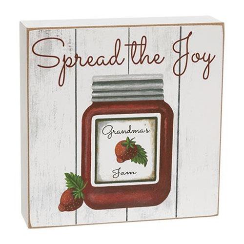 Spread the Joy Box Sign - The Fox Decor