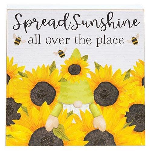 Gnome Place Like the Garden Box Sign 2 Asstd - The Fox Decor