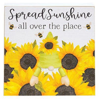 Gnome Place Like the Garden Box Sign 2 Asstd - The Fox Decor