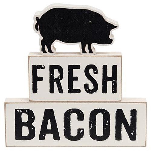 3 Set Fresh Bacon Stacking Blocks - The Fox Decor