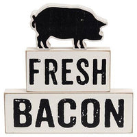 3 Set Fresh Bacon Stacking Blocks - The Fox Decor