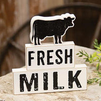 3 Set Fresh Milk Stacking Blocks - The Fox Decor