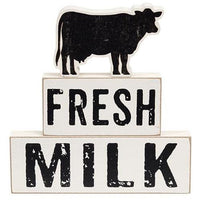 3 Set Fresh Milk Stacking Blocks - The Fox Decor