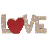 3 Set Floral Mom Love Home Words w Mini Vase - The Fox Decor