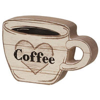 Heart Coffee Chunky Cup Sitter - The Fox Decor