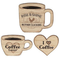 3 Set Coffee Lover Magnets - The Fox Decor