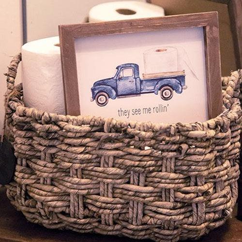 They See Me Rollin Pickup Truck Framed Sign - The Fox Decor
