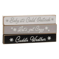 Cuddle Weather Mini Stick 3 Asstd - The Fox Decor