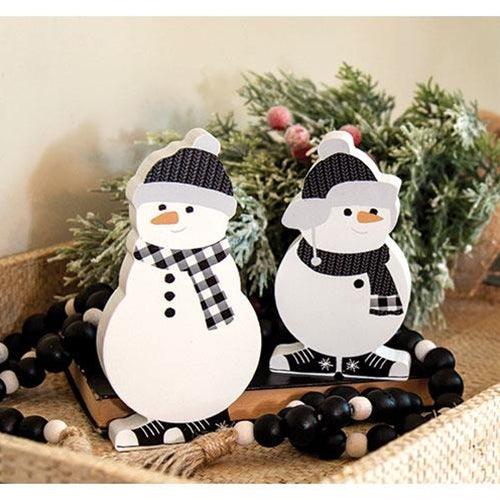 2 Set Snowkid Chunky Sitters - The Fox Decor