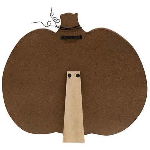 Happy Halloween Pumpkin Easel Sign - The Fox Decor