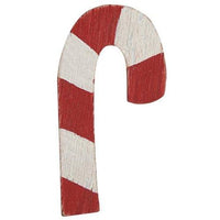Wooden Candy Cane Sitter - The Fox Decor