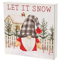 Snowmies Box Sign 3 Asstd - The Fox Decor
