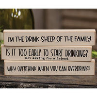 Is It Too Early Mini Stick 3 Asstd - The Fox Decor