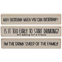 Is It Too Early Mini Stick 3 Asstd - The Fox Decor