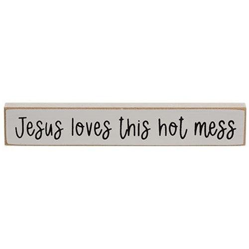Love Like Jesus Mini Stick 3 Asstd - The Fox Decor