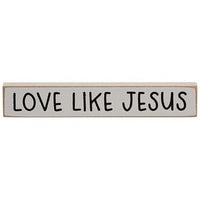 Love Like Jesus Mini Stick 3 Asstd - The Fox Decor