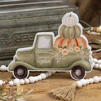 Gather Together Watercolor Chunky Pumpkin Truck - The Fox Decor