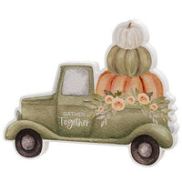 Gather Together Watercolor Chunky Pumpkin Truck - The Fox Decor