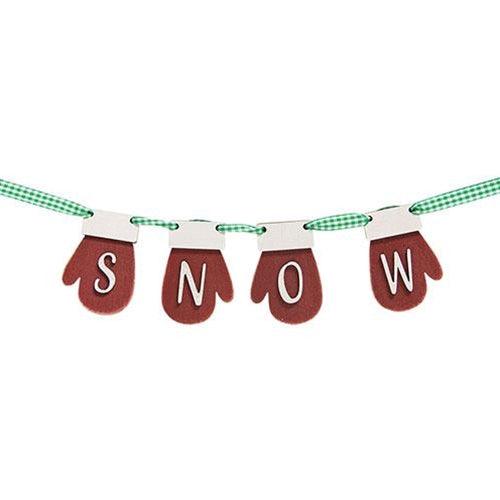Snow Mittens Garland - The Fox Decor