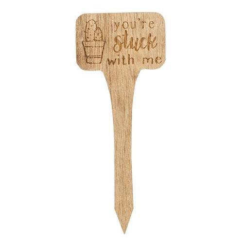 You're Stuck With Me House Plant Poke 4 Asstd - The Fox Decor