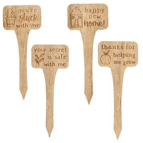 You're Stuck With Me House Plant Poke 4 Asstd - The Fox Decor
